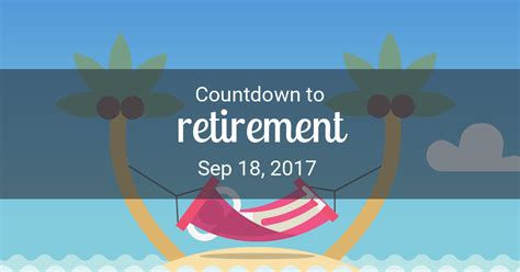 free retirement countdown clock